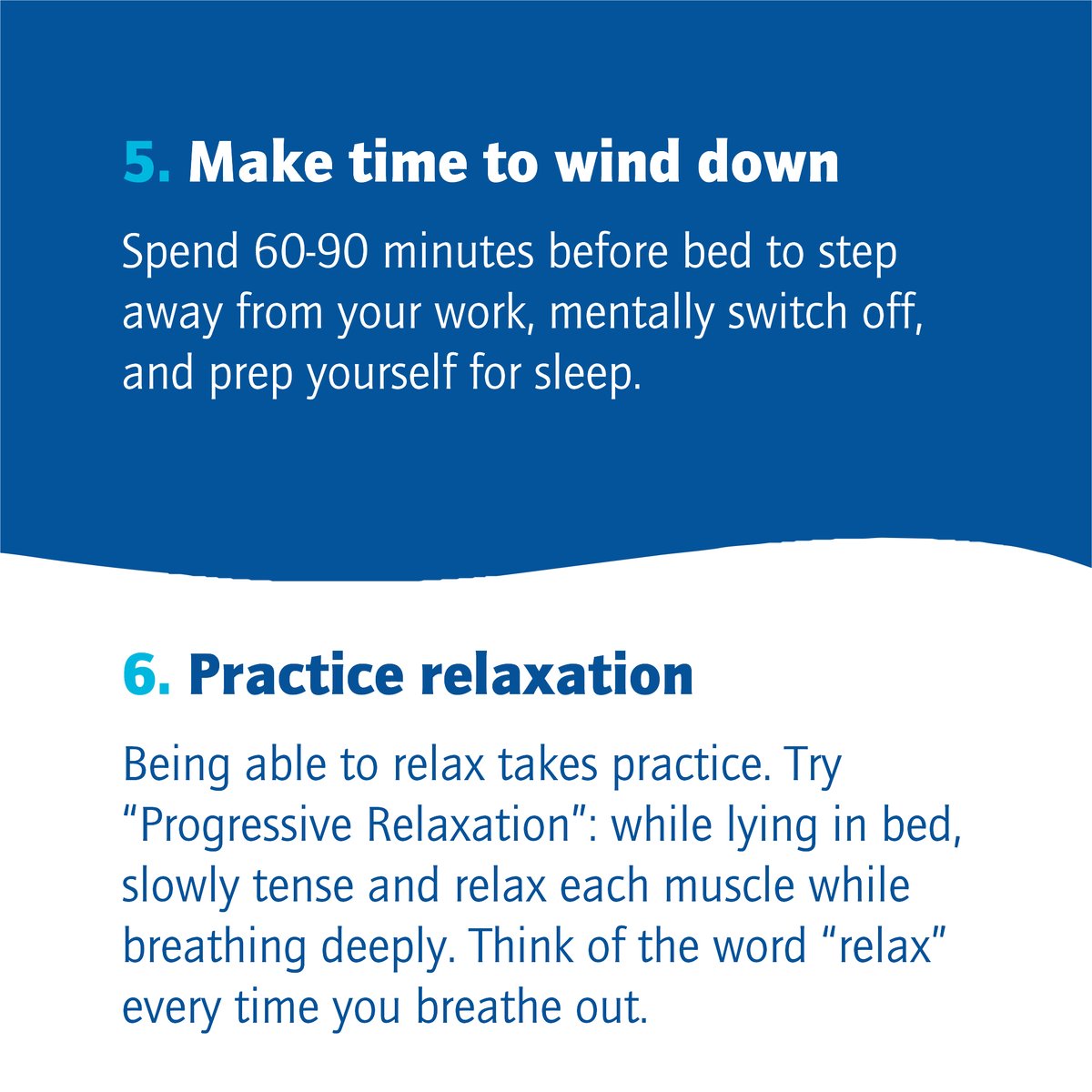 Today is #WorldSleepDay. Poor sleep can have effects ranging from #anxiety to #depression – while sleeping well can boost your mood, and even enable healthy eating and creative problem-solving.

Take a look at 6 tips to help improve your sleep from <a href="/Sleepio/">Sleepio</a>

#sleep #mentalhealth