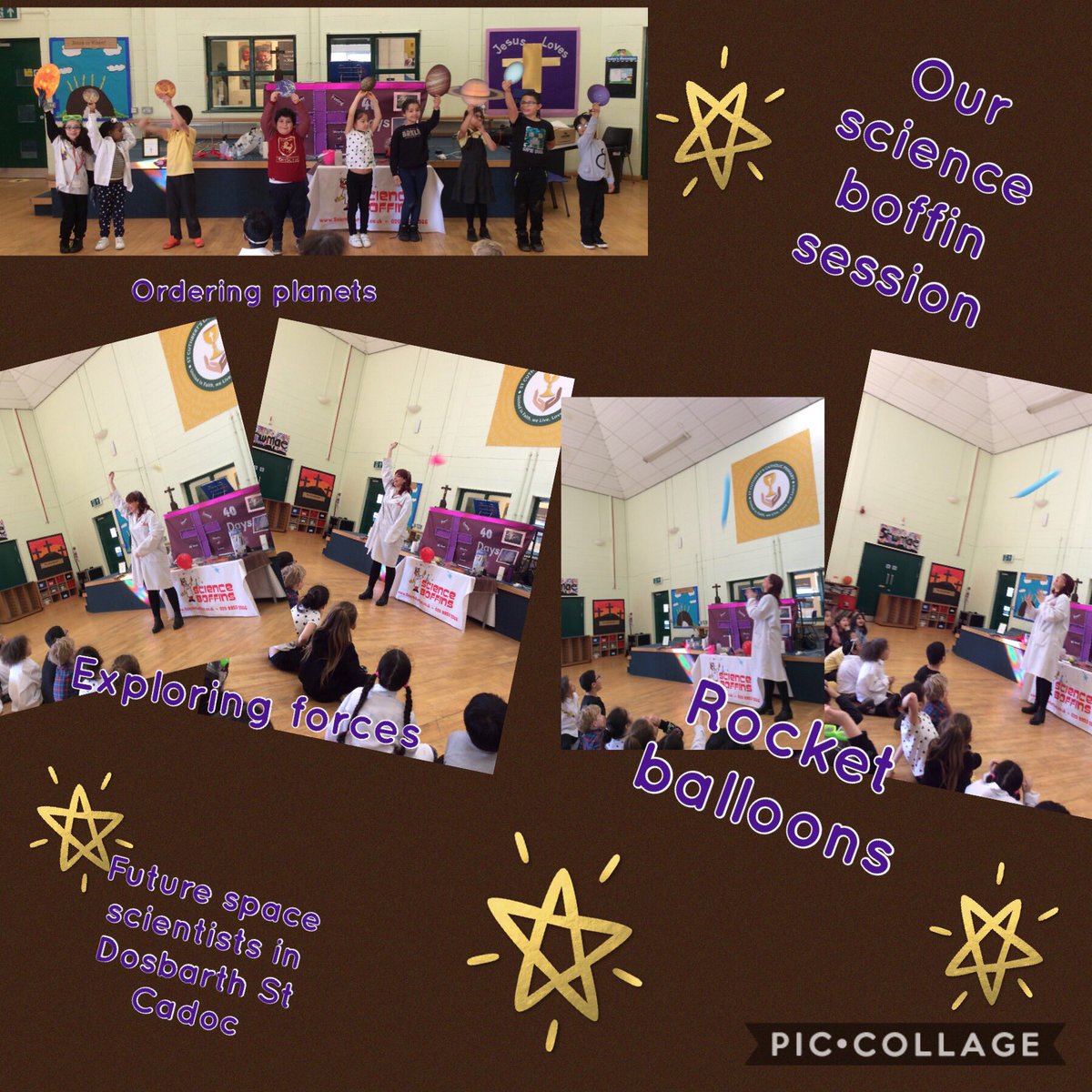 st_cadoc's tweet photo. We joined in with #scienceboffins workshop as part of our #BritishScienceWeek2022  We had great fun and learnt even more about space! #stcadoc @CSC_FP @csc_stem https://t.co/TllfTeiikA