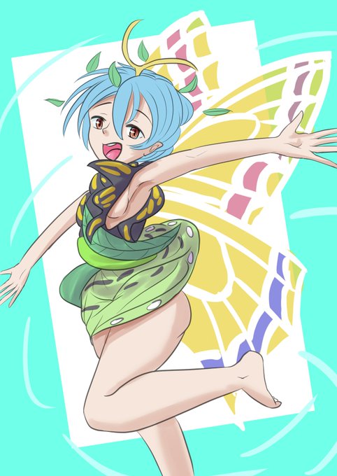 #深夜の真剣お絵描き60分一本勝負
ラルバちゃん 