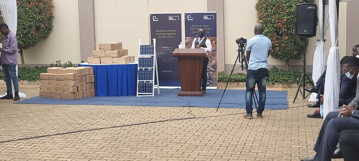 Happening Now!!!! Book Donation to Makerere School of Law in celebration of S&amp;L at 40!