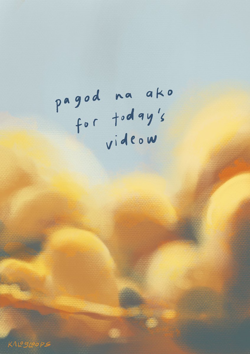 kalogloops's tweet photo. pagod ka na rin ba for today’s videow? 

#artph https://t.co/bj4tedOhK6