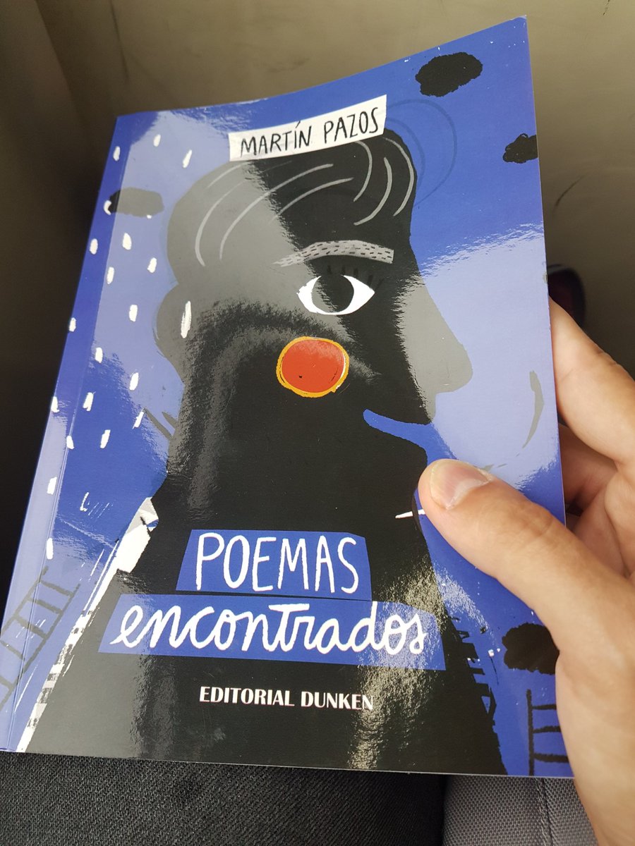 Lluvia, bondi y "Poemas encontrados" de <a href="/martin_pazos/">Martín Manuel Pazos 💚</a>, a quien admiro. Recomiendo todo el combo.