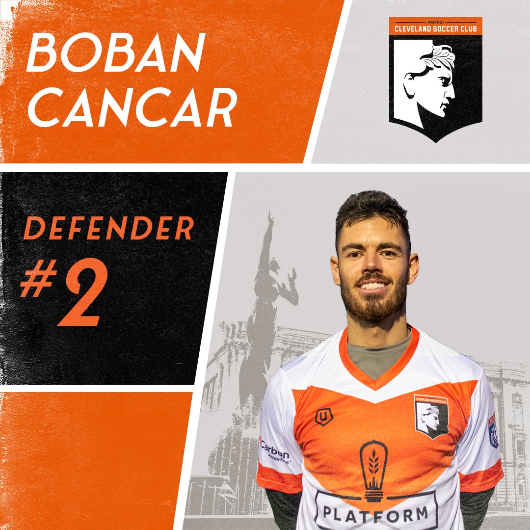 We are delighted to confirm our captain Boban Cancar is returning to Cleveland SC. Welcome back Bobi! 💪 #WeAreCLE