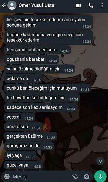 Karabük'te iki liseli genç, arkadaşlarına konum atıp kendilerini ağaca astı.

Boğazım düğümlendi. Ah be çocuklar..