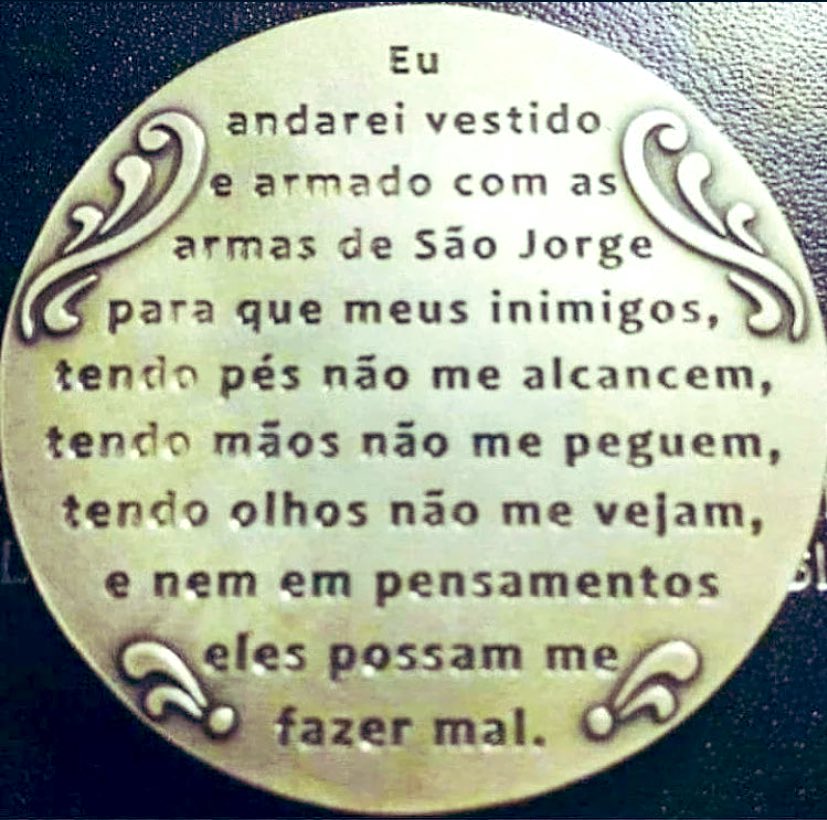 DayNaany's tweet photo. #saojorge #proteção #guerreiro https://t.co/po8LoDaeGr