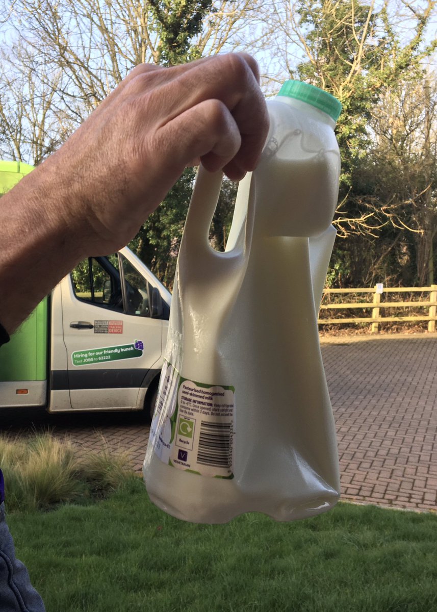 GDL_UK's tweet photo. @thesmallestbee @sainsburys @Ocado @ocado have their own problems with milk. Four spillages in as many weeks. https://t.co/sU8rMMYtCl