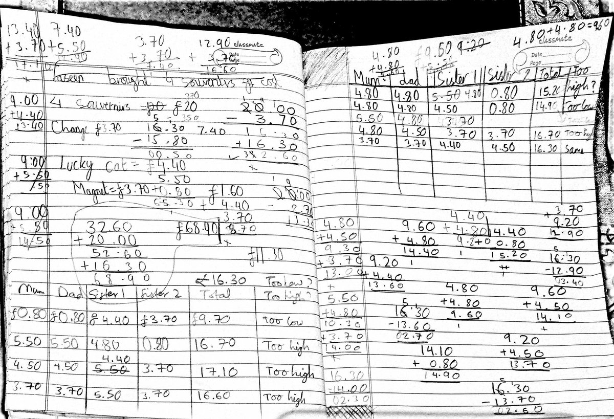 SheilaStacey07's tweet photo. @OakNational #LearnwithOak Year 4 Maths for Mr Whitehead. Stacey's work 👍 https://t.co/Ok3nfK56L0