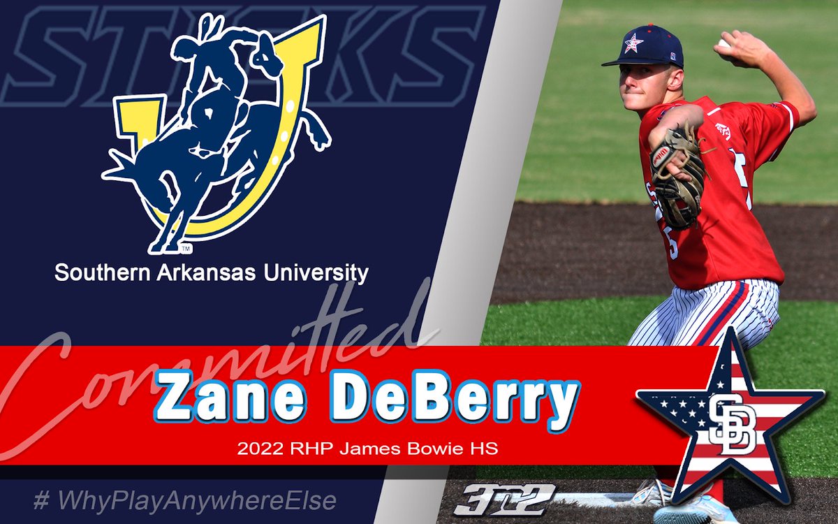 I would like to announce that I will be continuing my academic and athletic career at Southern Arkansas University next year. Most of all, I would like to thank God for every blessing he gives me everyday. <a href="/Brewsterc29/">Chase Brewster</a> <a href="/AR_Sticks/">Sticks Baseball</a> @PBR_Texas <a href="/PerfectGameUSA/">Perfect Game USA</a> <a href="/JBrownPG/">Jheremy Brown</a> <a href="/3N2Sports/">3N2 Sports</a>