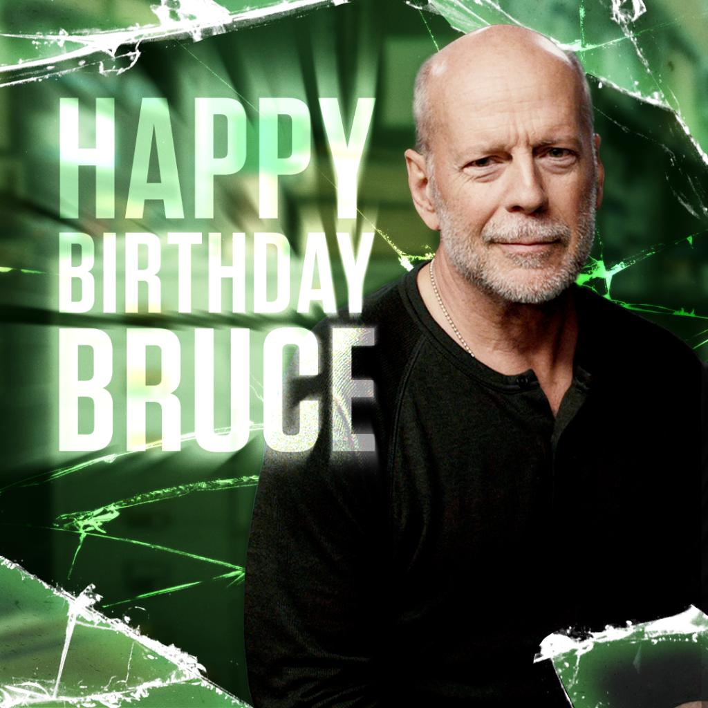 Happy 67th Birthday to Veteran American Actor,

Mr Walter Bruce Willis.       