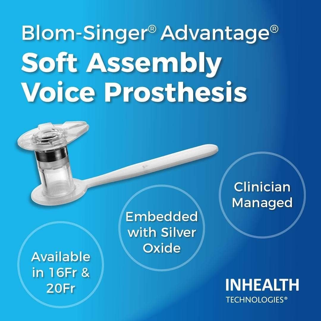 mainmed_au's tweet photo. Is candida effecting the voice prosthesis? Follow the link in our bio to find out more about the Advantage indwelling voice prosthesis, imbedded with silver oxide to reduce the need for anti-fungal agents... #laryngectomy #slpeeps #TEP #voiceprosthesis @inhealthtechnologies https://t.co/v30P5FOfs2