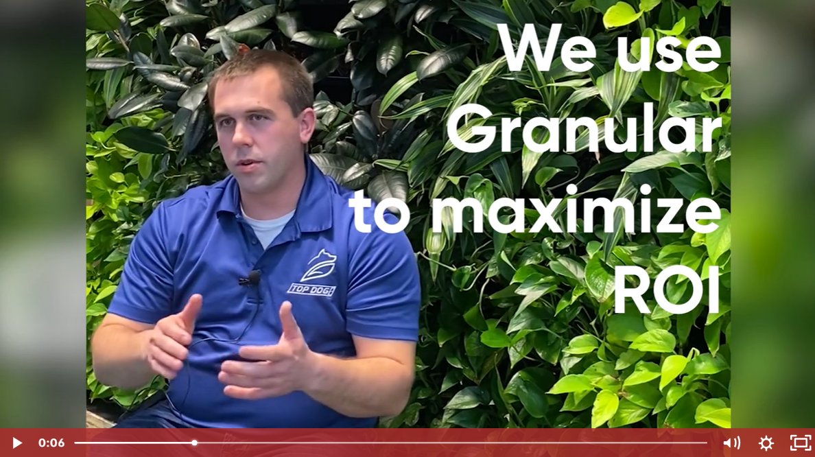 dog_ag's tweet photo. “Where we find benefit for them [the customer] is being able to maximize what they are already doing.”

Watch Granular’s full video with Andrew here:
https://t.co/Z8wtdZbIt4 https://t.co/owVuLTWS5w