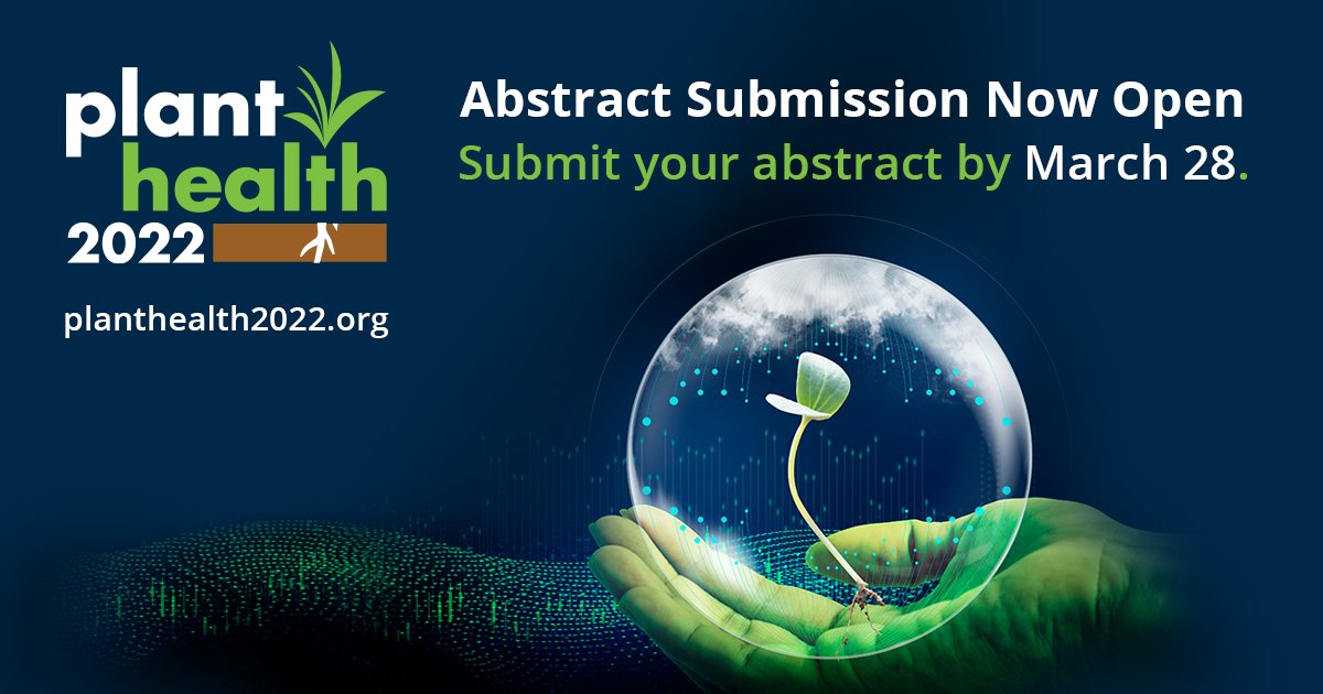 The American Phytopathological Society on Twitter "Abstract submission