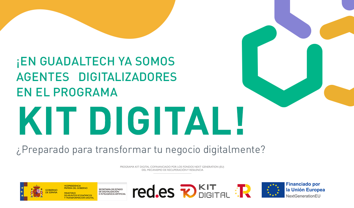 GuadalTech's tweet photo. Desde #Guadaltech queremos ayudarte a llevar a cabo una completa #digitalización de tu negocio

La transformación digital es el presente, así que, ¡déjate descubrir! 💡⬇️

https://t.co/Lksd7rniM9 https://t.co/G0Rmj4yNDX