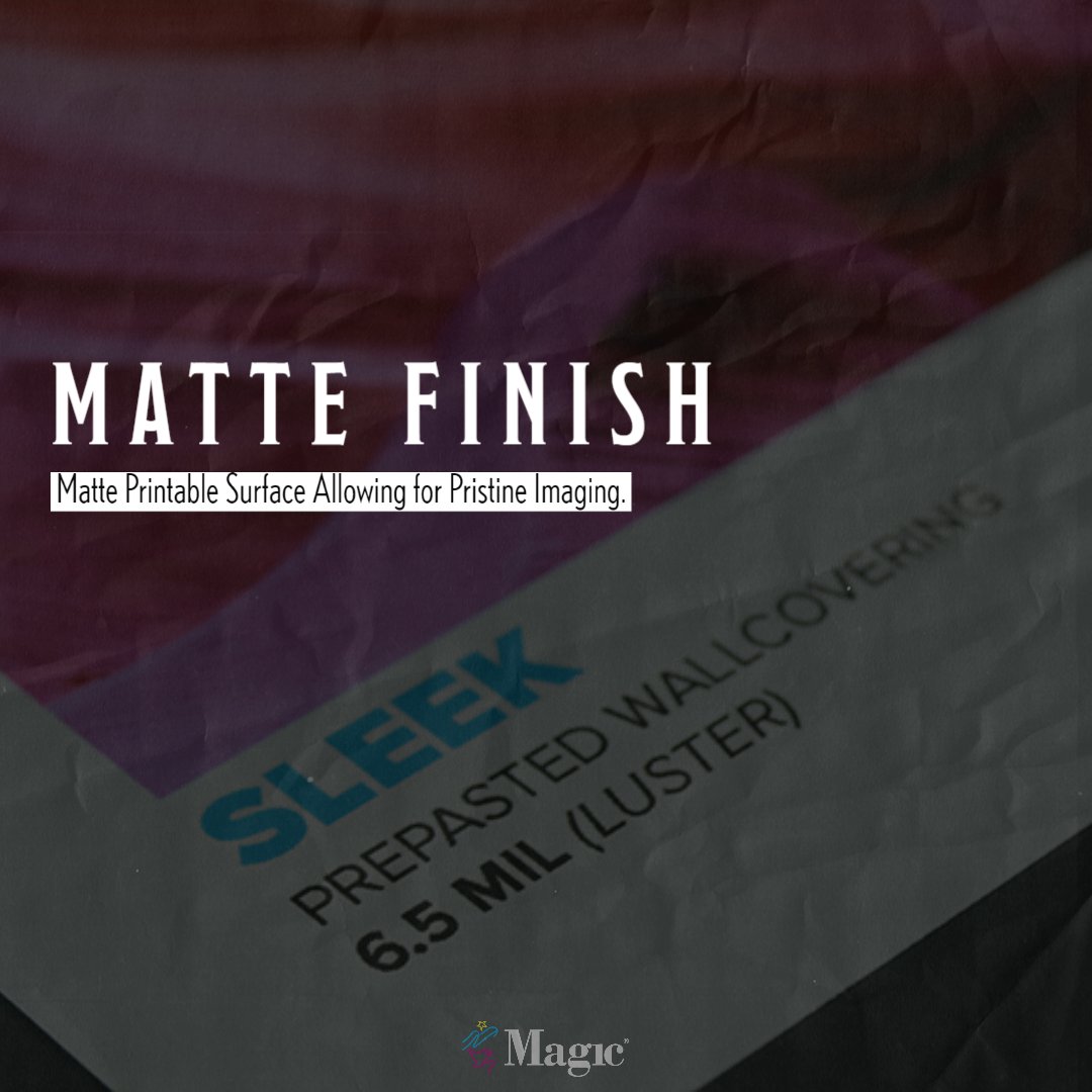 MagicInkjet's tweet image. A 6.5 mil high performance prepasted wallcovering reinforced with polymer for strength and durability. Download the data sheet and gain more insight on our Wall Décor selection 🔗

Data Sheet ➩ bit.ly/MagicSleekDS
-
#WallDecor #Wideformatmedia #WideFormat