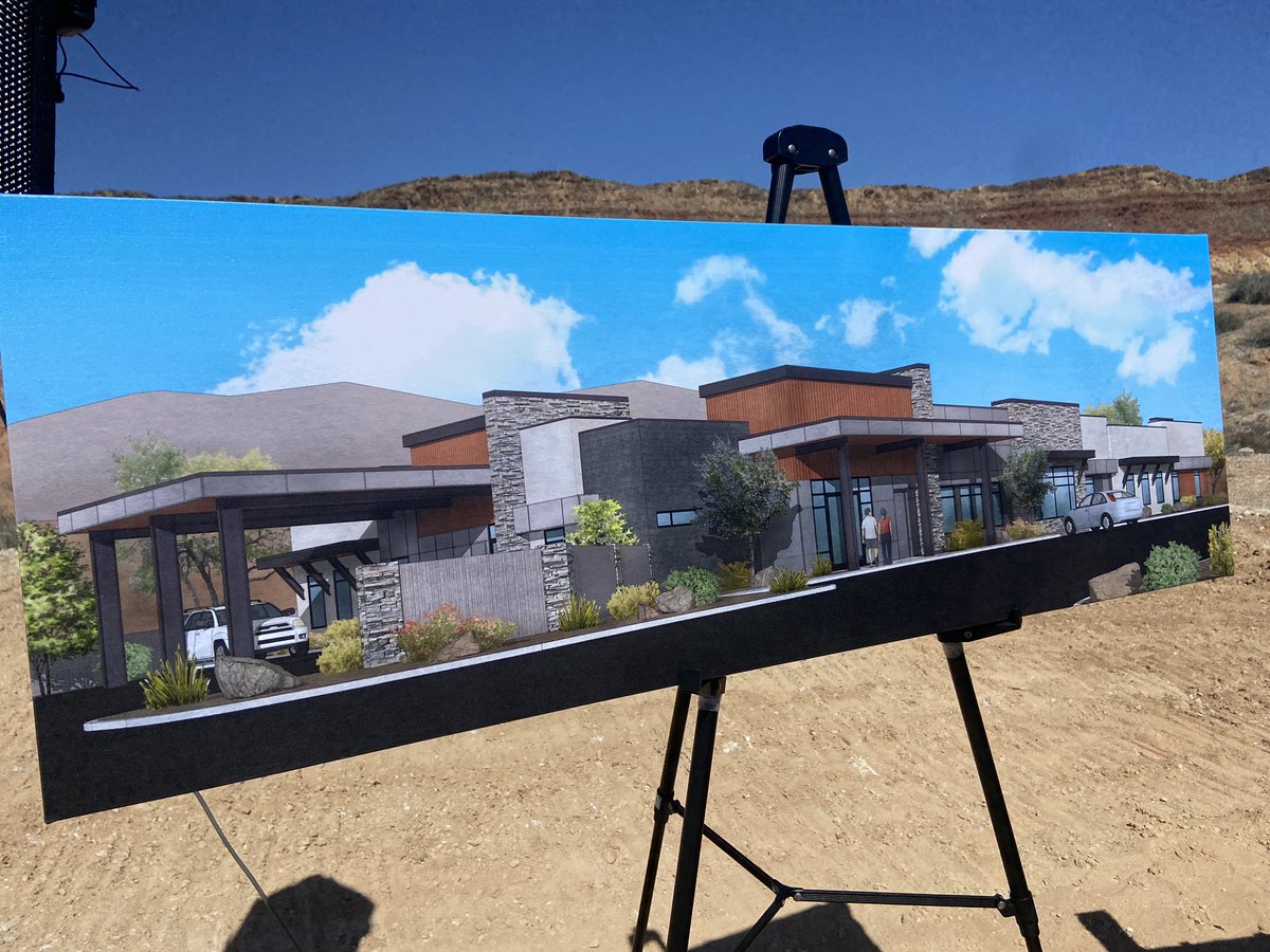 Gov. Spencer Cox, Washington County commissioners, law enforcement &amp; hospital leaders reveal the newest receiving center in a groundbreaking ceremony. I’ll have more on why officials say this is a very important day, on a full report at 5 on <a href="/abc4utah/">ABC4 News</a>