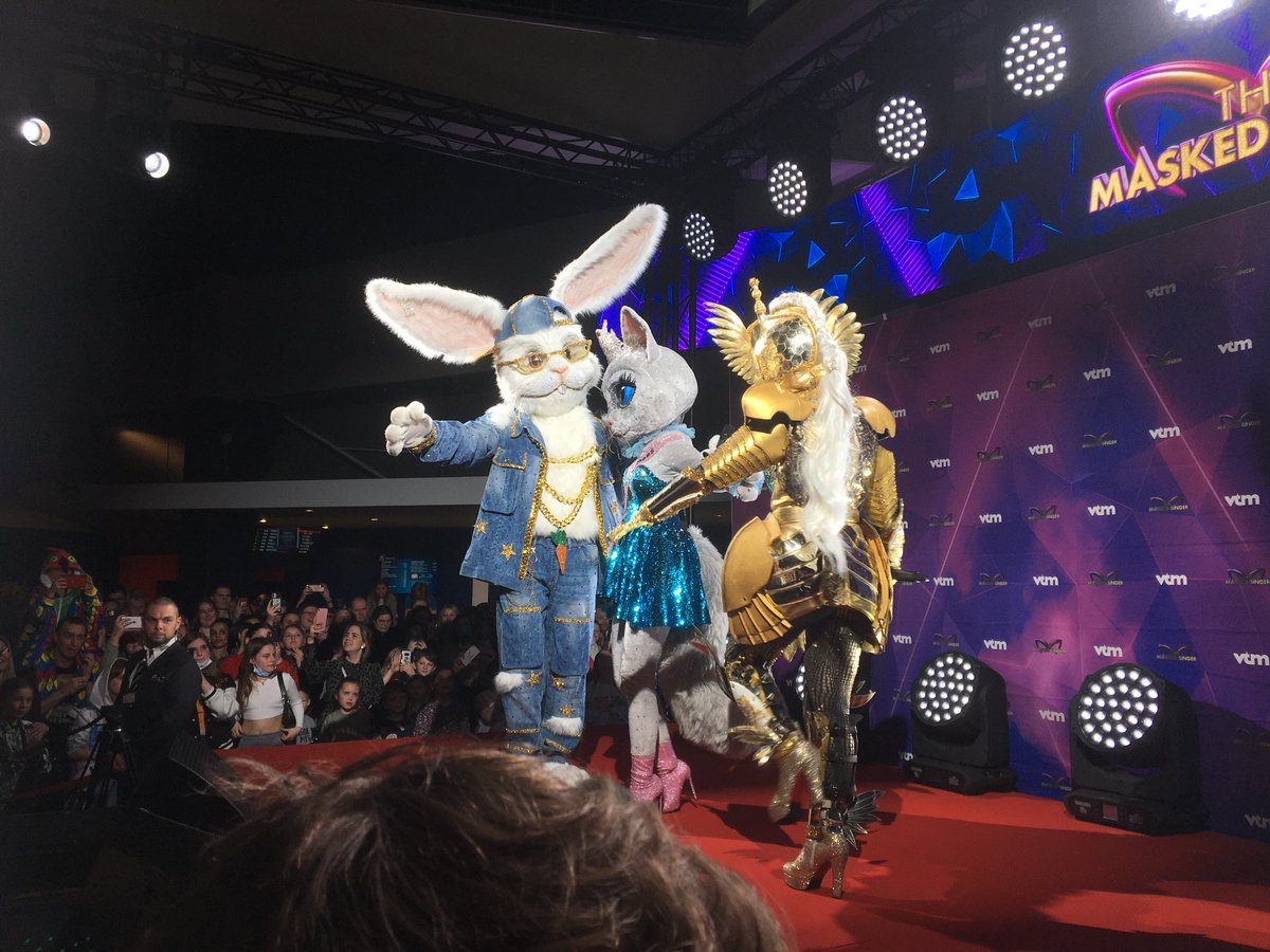 JanRuysbergh's tweet photo. Masked madness #maskedsinger #finale #vtm https://t.co/WY5jWhrFGz