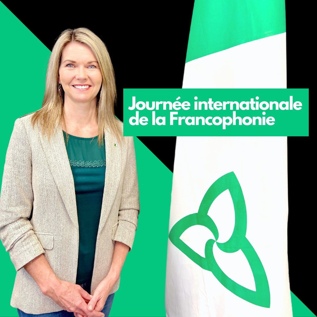 Le 20 mars, c'est la Journée internationale de la Francophonie ! L'Ontario compte une importante communauté francophone. Je vous encourage à montrer votre soutien ce week-end. Célébrez la langue, la culture et les nombreuses contributions de la communauté à la province!