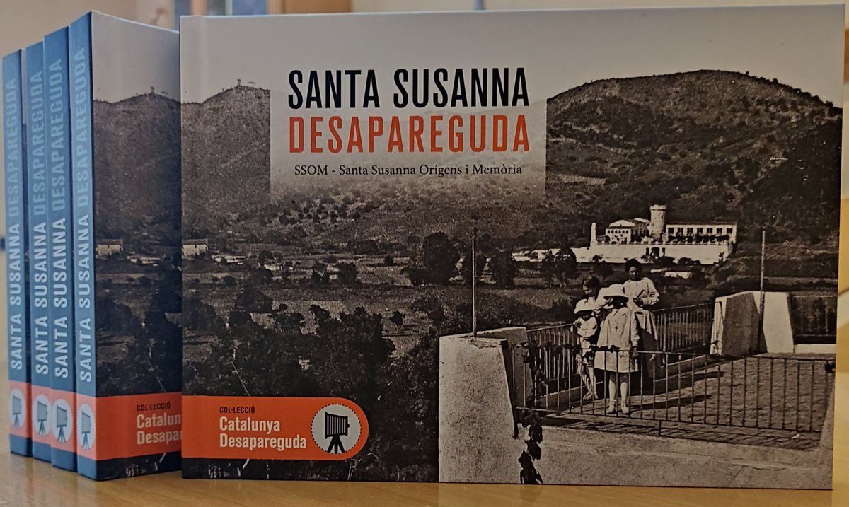 SSOM_StaSusanna's tweet photo. Per fí tenim a les mans el "Santa Susanna Desapareguda", projecte que ens il.lusionava molt, gràcies infinites a tots els cedents, sense ells això no hagués estat possible!  @efados  @stasusanna_cat https://t.co/pDwMWA0FEr