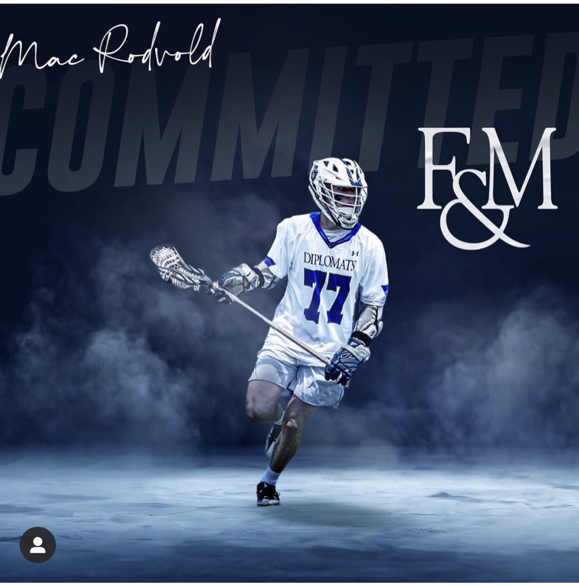 Congrats Mac!   Well deserved!   🥍🦅🥍🦅