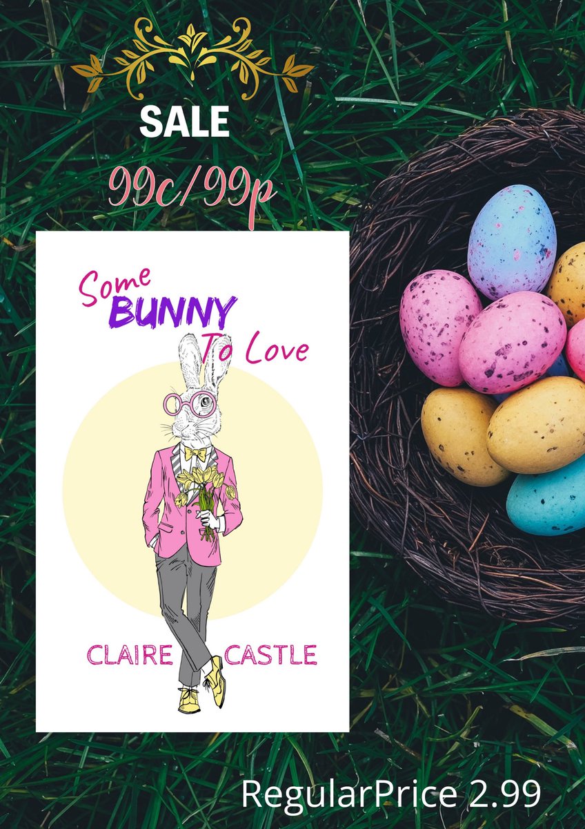 CCastleAuthor's tweet photo. #sale on now. Are you ready for Spring? Check out my Easter meet-cute now. #gayromance #writingcommunity #loveislove https://t.co/AFSAMrdrfV https://t.co/ymH4NxhfaU