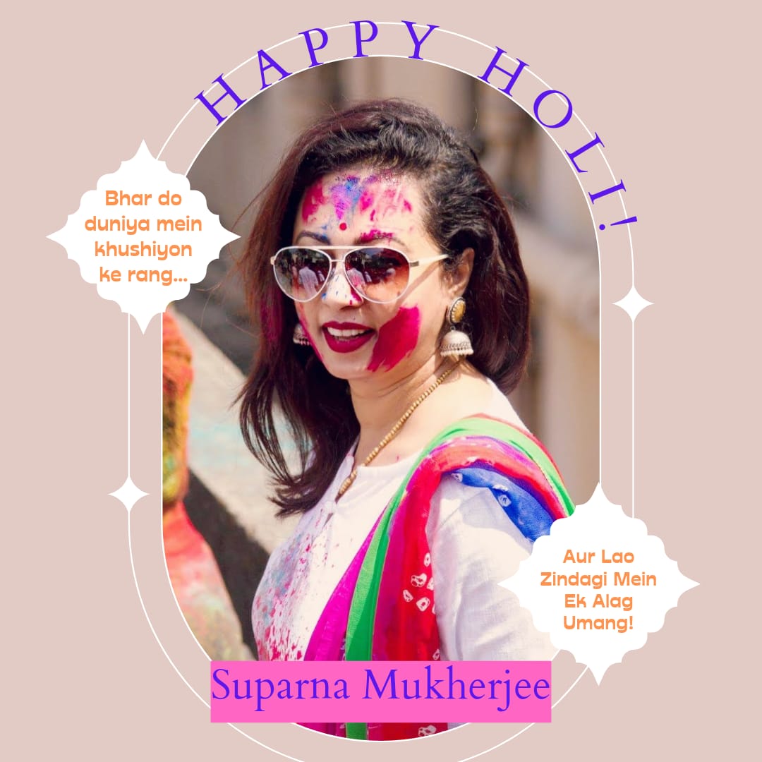 QueenSuparna's tweet photo. A FESTIVAL OF COLOURS.....ENSURING THAT....WE ALL LIVE IN 
PEACE,HAPPINESS AND LOVE .🧡🙏👸
@HAPPYHOLI #Holi2022 #HoliFestival #festivalofindia #mrsuniverseperfect #suparnamukherjee https://t.co/66kliUSLy6
