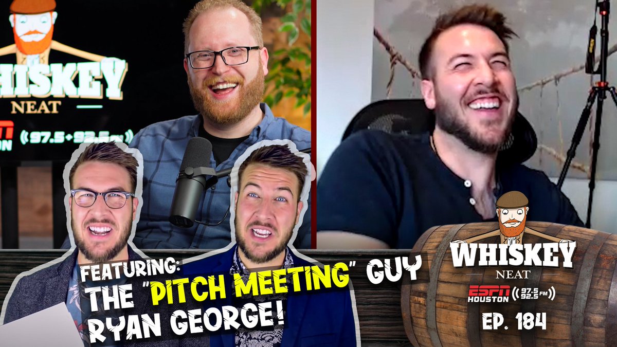 This week, we follow up our discussion with Josh Horowitz by sitting down with the mastermind behind <a href="/screenrant/">Screen Rant</a> Pitch Meetings. @theryangeorge!

Check it out on ESPN in Houston this weekend and all your podcasting platforms and YouTube!