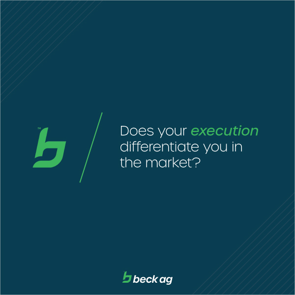 Strategies and plans alone are not enough to succeed in today’s agriculture market. Execution excellence within organizations creates marketplace differentiation and enables a superior level of business performance. Learn more ⬇️

beckag.com/agxq-solutions/

#ExecutionExcellence