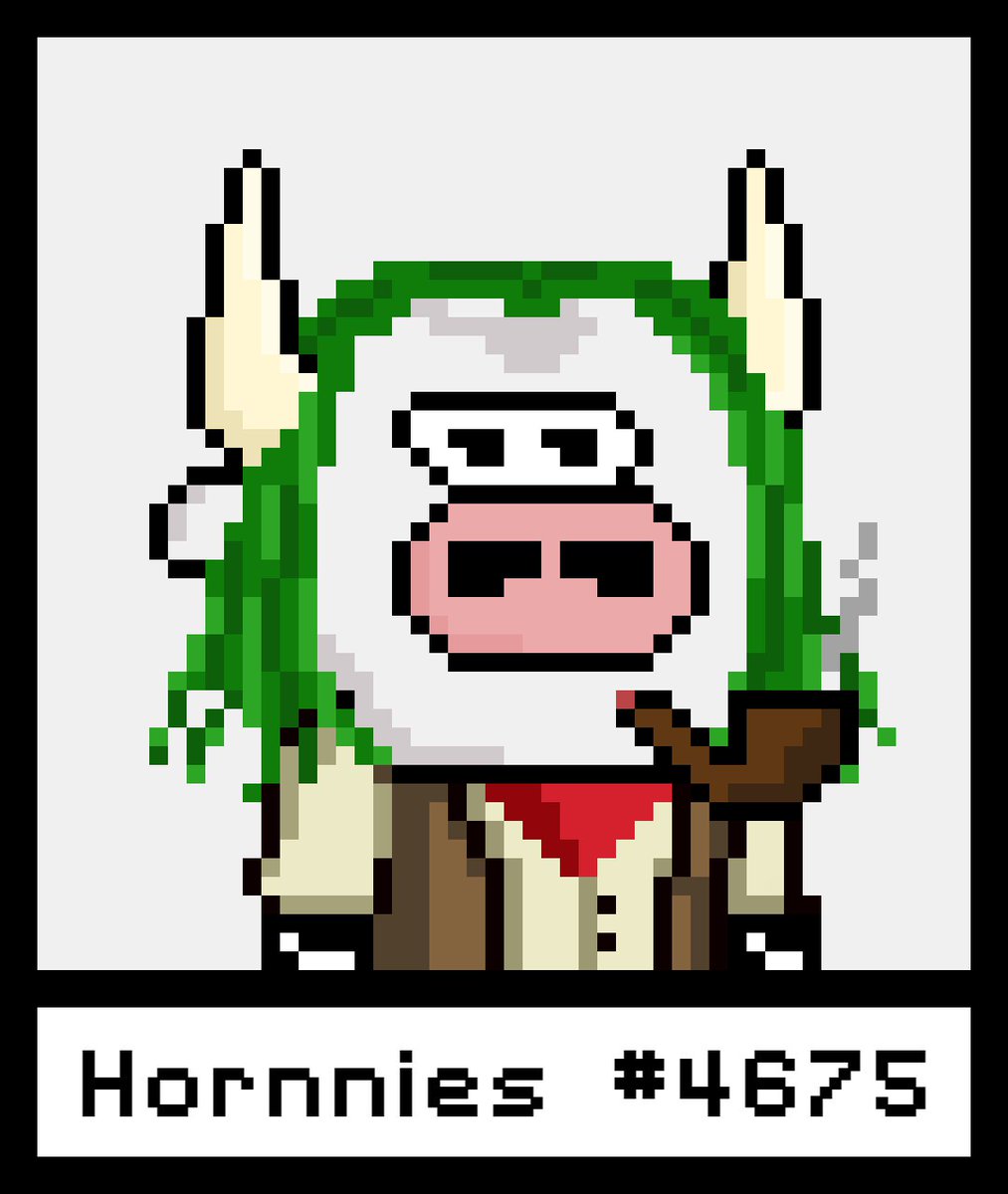 hellohayashi_'s tweet photo. @NFT_Justin @Gingerbreadnft @adaGOATS @nftghostchain @hornniesNFT Hornnies for sure! https://t.co/dGYe8hKDXX