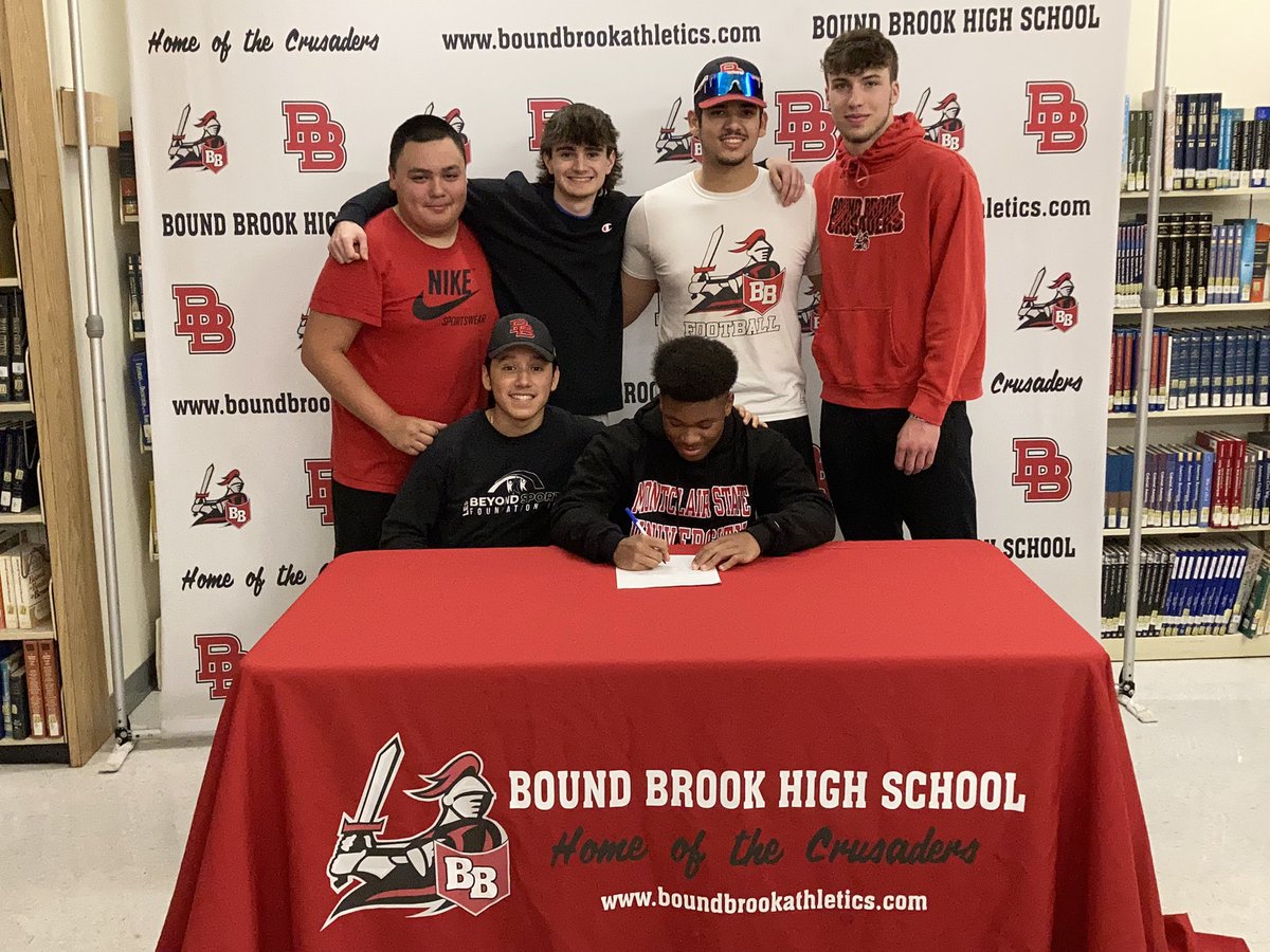 bbftball's tweet photo. We are PROUD to announce that one of Bound Brook’s all time best WR &amp; DB, Jayden Brimage, will be continuing his academic and athletic career at Montclair State U. in the fall! MSU is getting a great player &amp; even greater young man! CONGRATULATIONS Jayden! https://t.co/7kaVXHc1cL