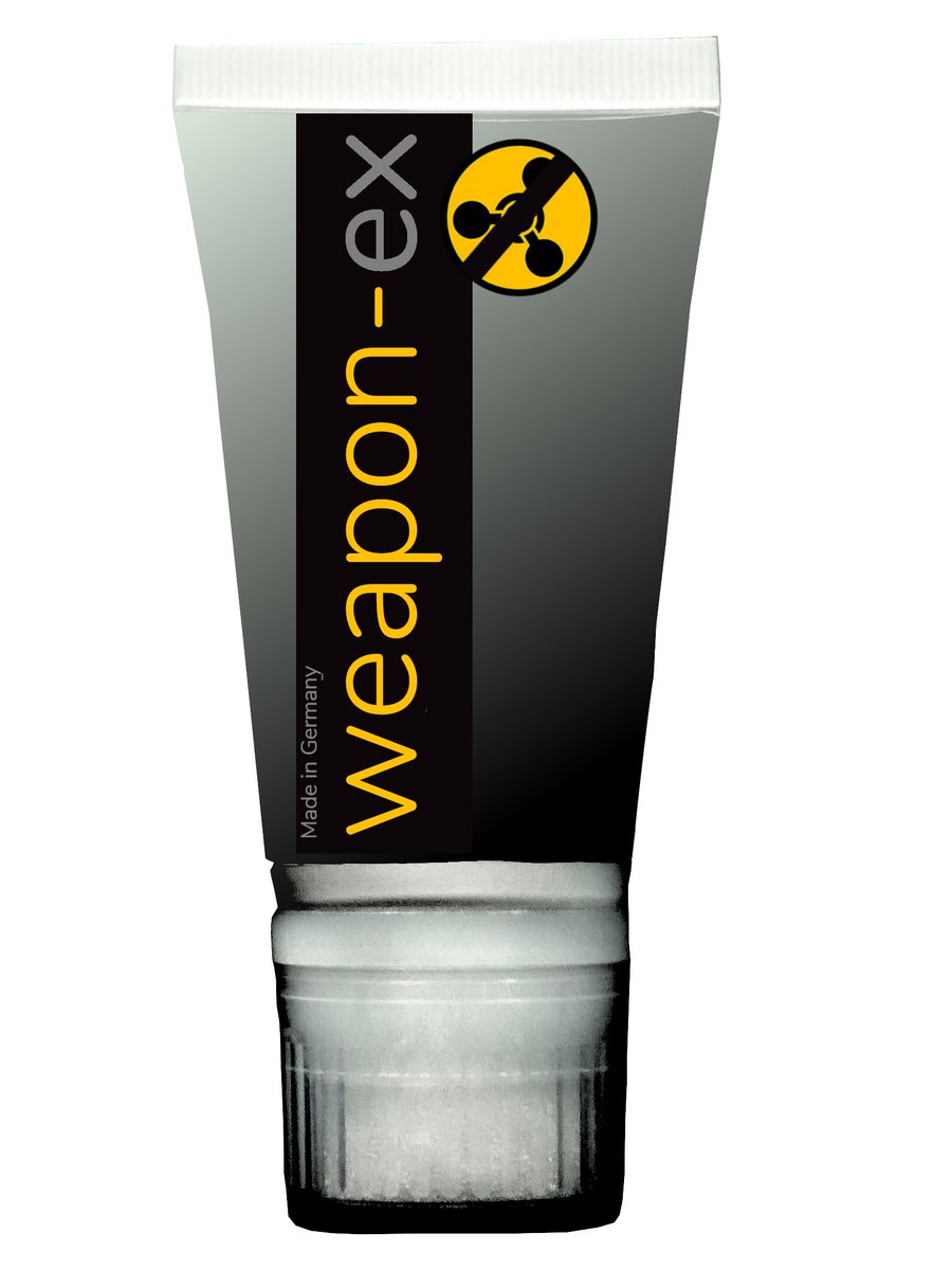 It is scary to read about the potential threat of #chemical warfare agents being used in #Ukraine.
 
We've developed a decontamination agent called ‘weapon-ex’ to remove chemical warfare agents from the skin. 

We deeply hope not one of them has to be used in a serious incidence.