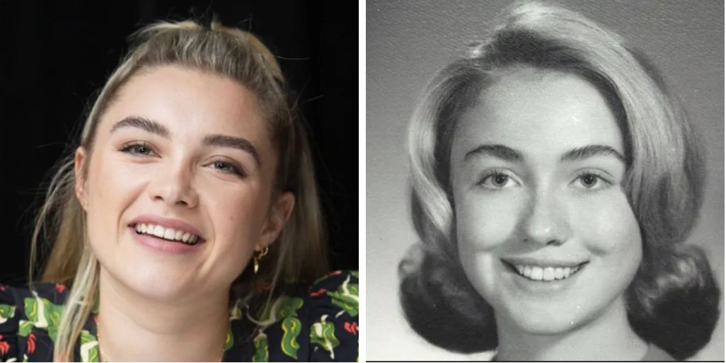 biopicman's tweet photo. Biopicman wants Florence Pugh for Hilary Clinton. https://t.co/gymlFbsmUV