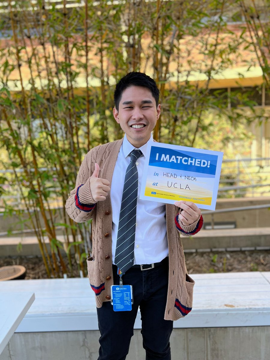 I can’t wait to start Otolaryngology-Head and Neck Surgery Residency with @UCLA_ENT! #DGSOM2022 #Match2022 #otomatch