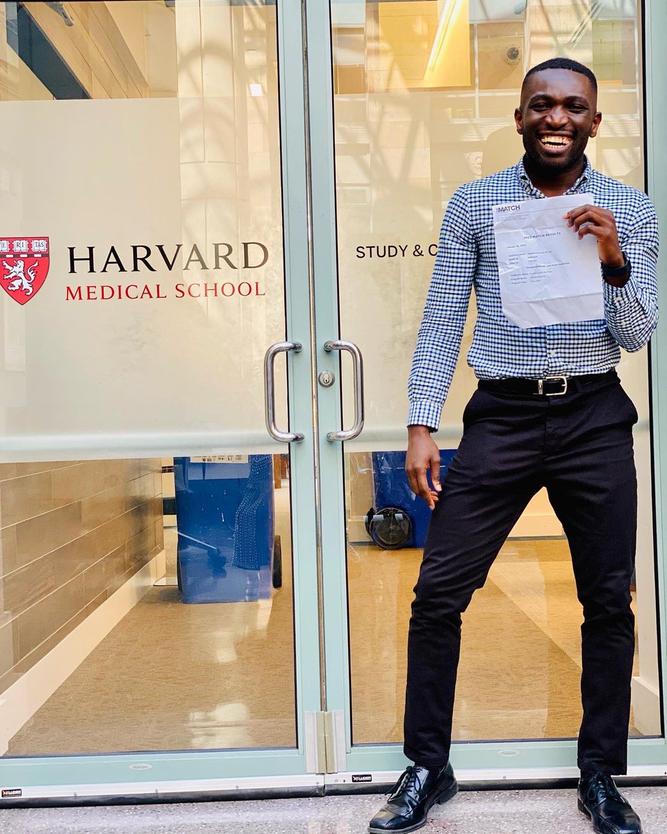 I matched at my number one choice - Internal Medicine at Massachusetts General Hospital!! @mghmedres 

On cloud 9! Let’s go!! 💪🏿🇳🇬

#Match2022 #InternalMedicine #BlackPhysician #Blackscientist #doubledoc