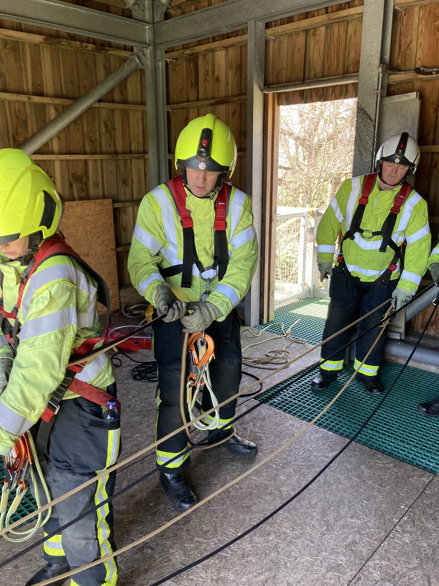 Day 2 of the Team Based Rescue from Height conversion course. Delegates really getting to grips with the new principle based working practices and enjoying being able to make decision choices in Rescue