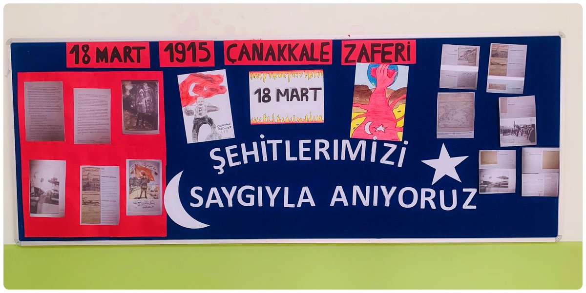 Başta Gazi Mustafa Kemal Atatürk ve silah arkadaşları olmak üzere bugünlere ulaşmamızı sağlayan, bu toprakları vatan yapan tüm şehitlerimizi saygı ve minnetle anıyoruz. 18 Mart Çanakkale Zaferimiz kutlu olsun. 🇹🇷