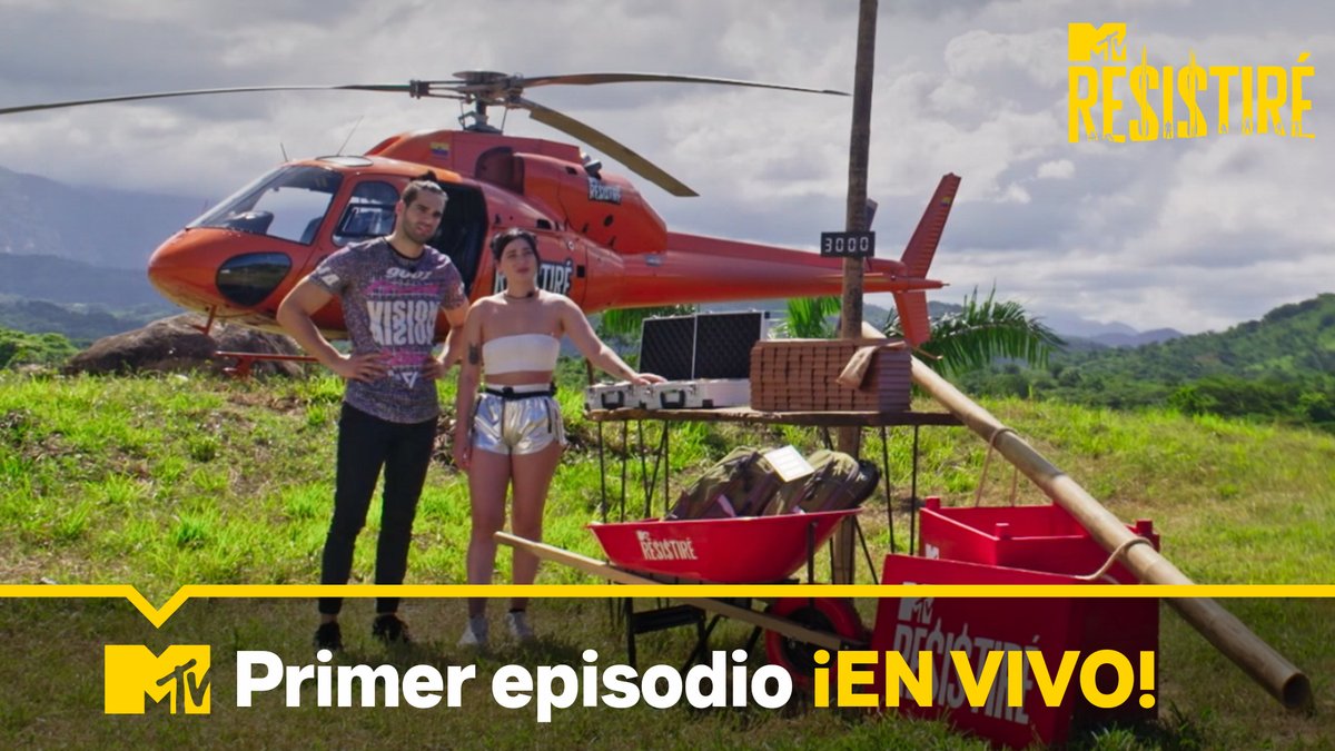Llegó el momento de comenzar la aventura de sus vidas 🤑 Corre a ver el primer episodio EN VIVO de #MTVResistiré 👉🏻 fb.me/e/34Cjbh0ZZ

Y no te pierdas un nuevo episodio de lunes a jueves a las 9pm 🇲🇽 / 10pm 🇨🇴 por MTV y @paramountplusla