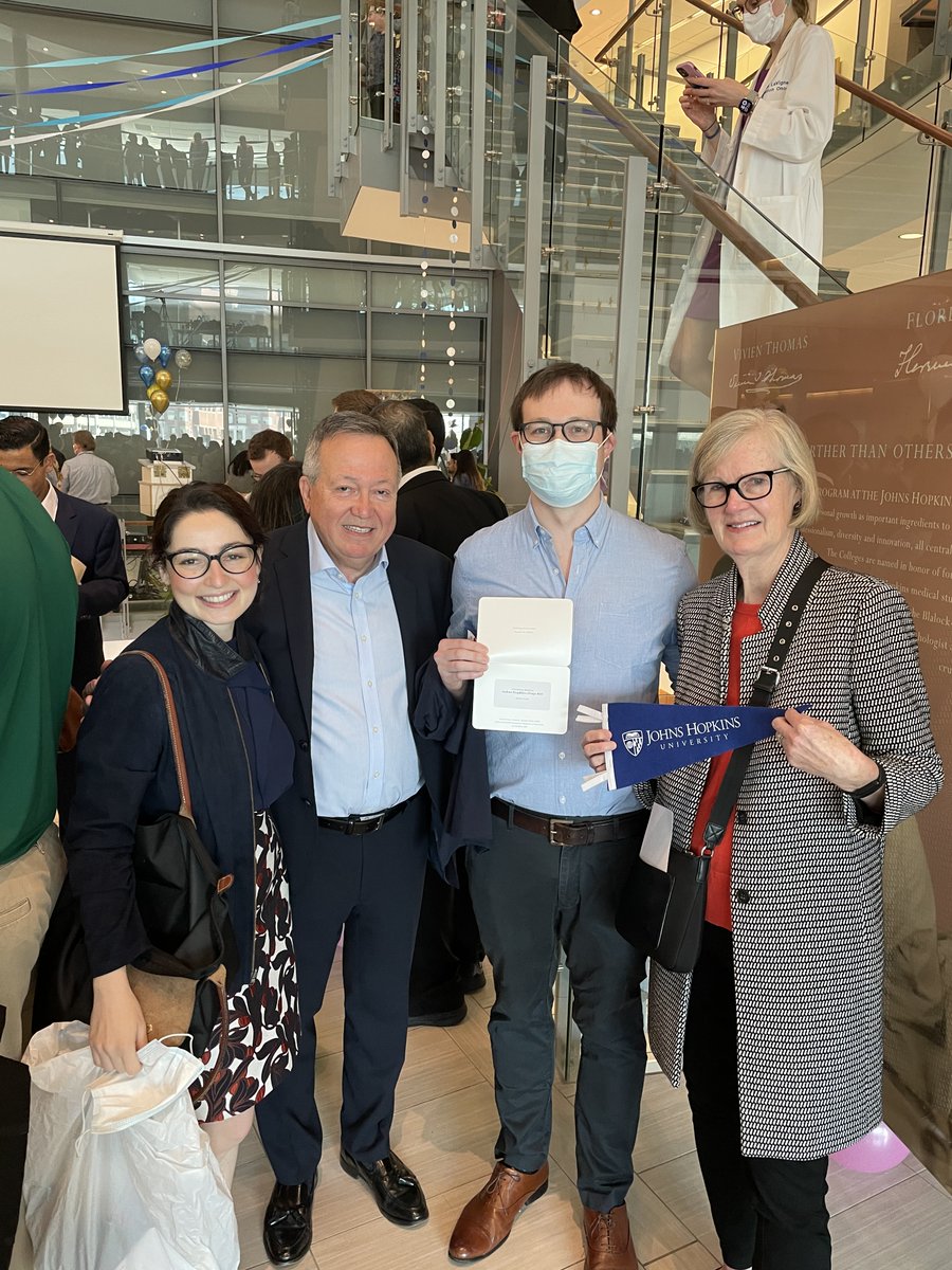 RobertKLord's tweet photo. Very excited and honored to announce that I matched at @JohnsHopkinsEM for residency! Looking forward to four years training with this remarkable team. Thanks to my family, friends, mentors and of course @EstherTetruas. https://t.co/u6ORfG01Ki
