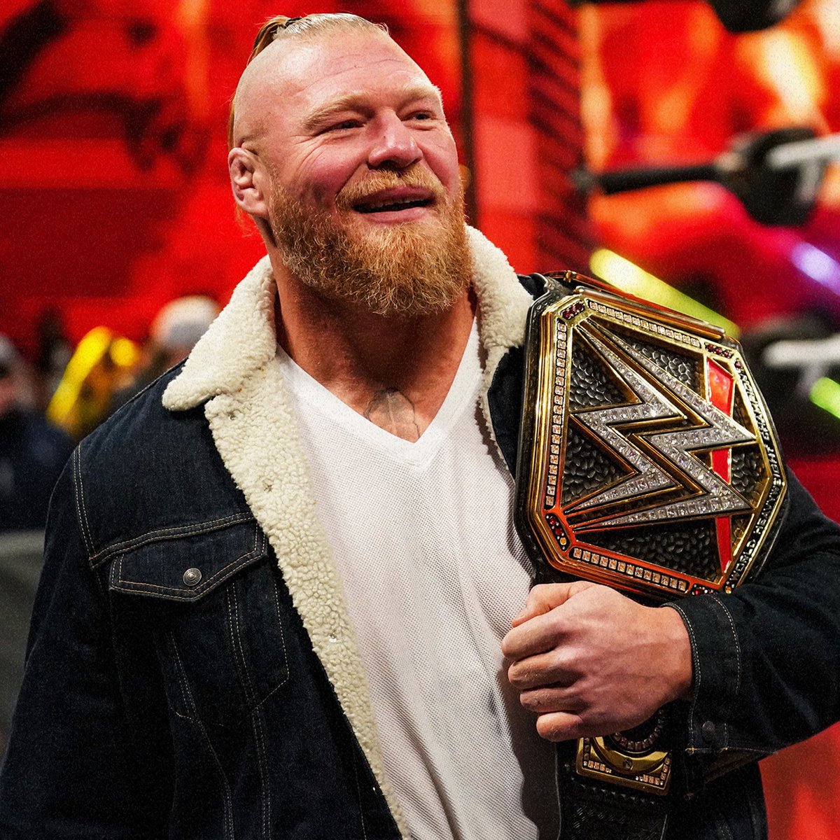 BRWrestling's tweet photo. 20 years ago today, Brock Lesnar made his WWE debut and has dominated since

◾️ 7x WWE Champion
◾️ 3x Universal Champion
◾️ 2x Royal Rumble winner
◾️ 2002 King of the Ring
◾️ 2019 Mr. Money in the Bank
◾️ Ended Undertaker’s Mania streak

Beast. https://t.co/JvAGy22oGe