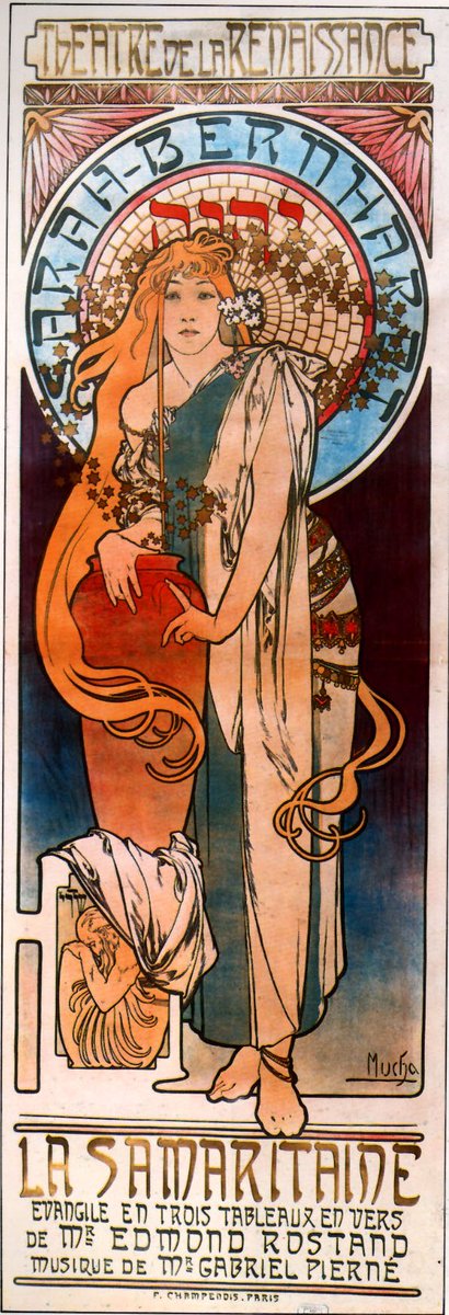 The Samaritan, 1897 #artnouveau #alphonsemucha
