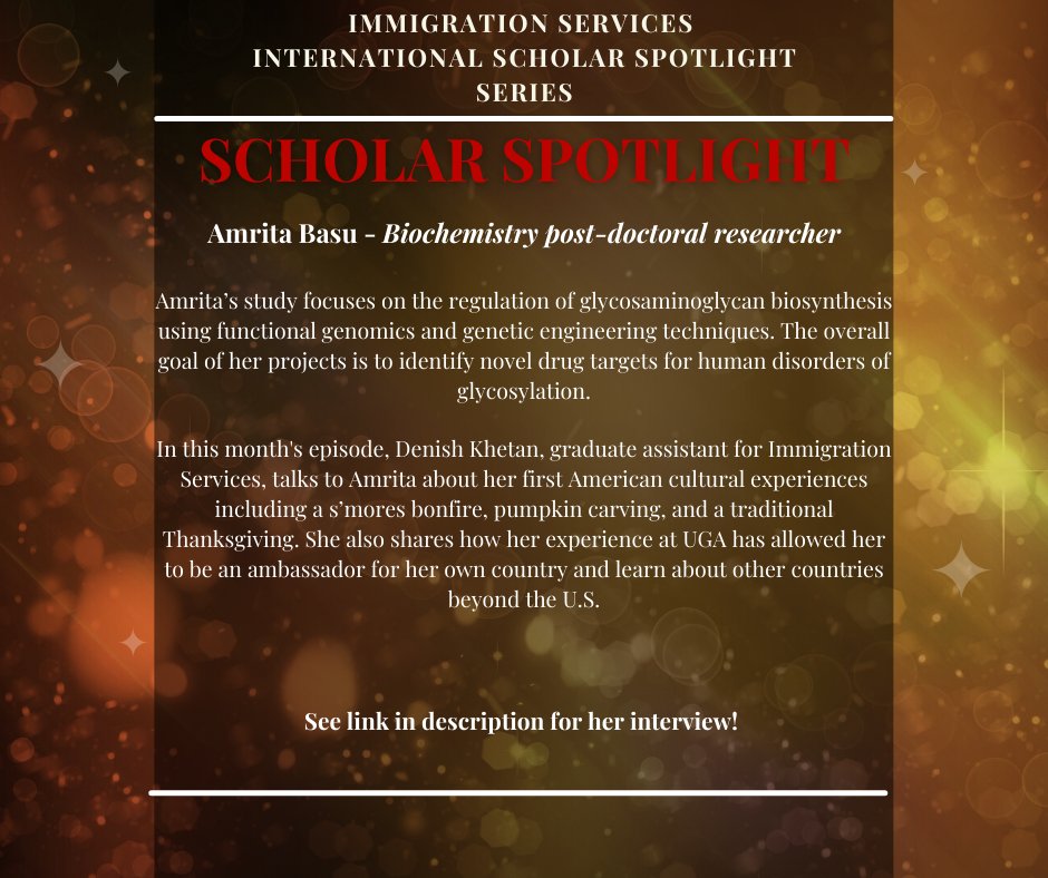 immigrationUGA's tweet photo. Check out this month's Scholar Spotlight: https://t.co/k4akGgs17P https://t.co/sIoXKpFAtC