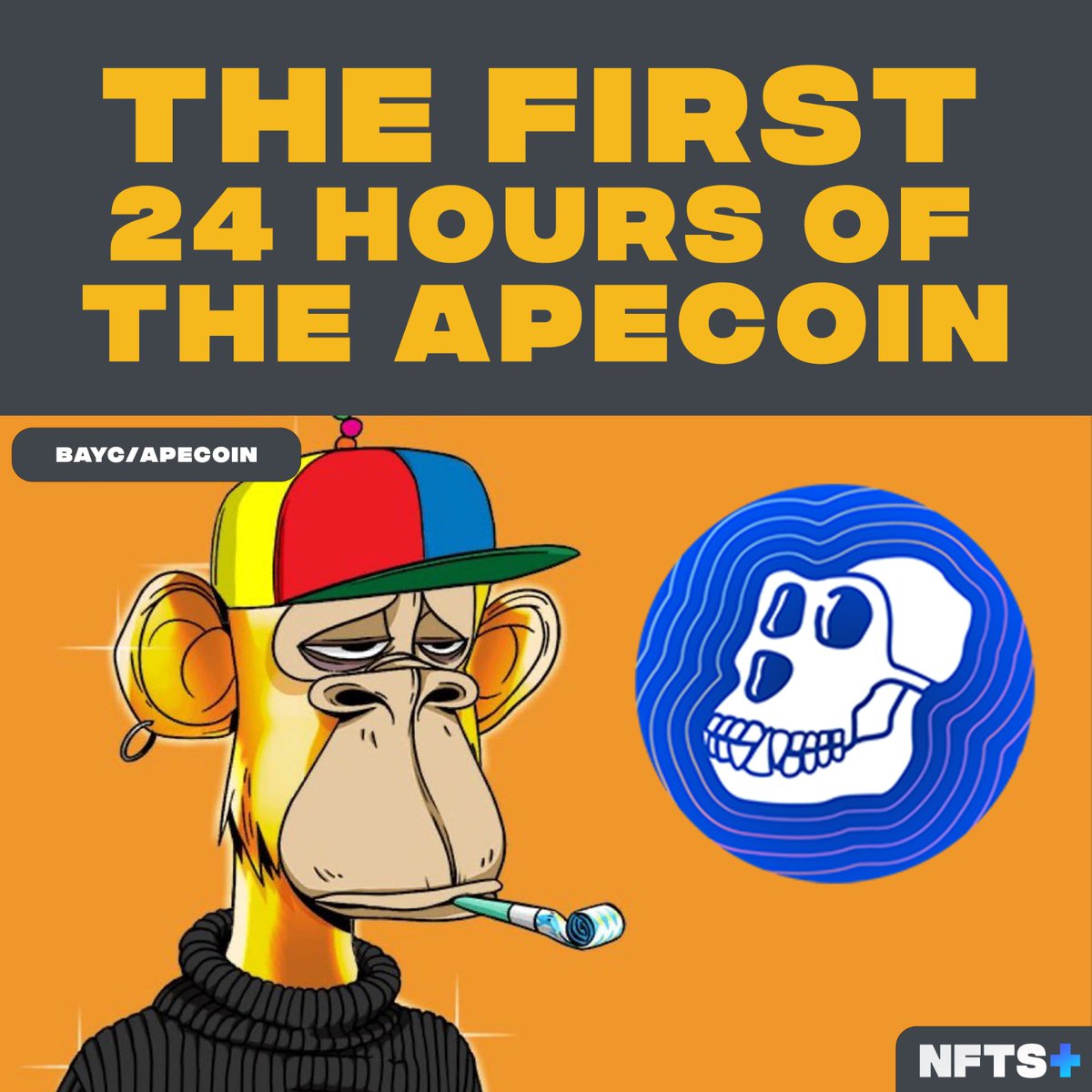 nftsplus's tweet photo. 10.000 ape coins are airdropped to BAYC holders per NFT they hold. If you were on the highest level you could receive up to 280k!
#APE #APECOIN #NFT #NFTS #NFTSPLUS #CRYPTO #NONFUNGIBLETOKEN #NONFUNGIBLE #BAYC #BOREDAPE #INVEST #ETHEREUM https://t.co/XuxmAUyULq