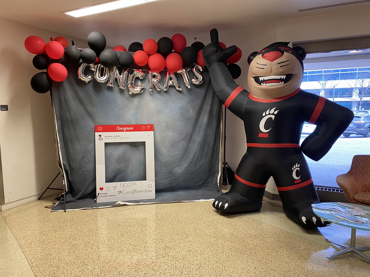 The count down to Match continues! Wishing you all the very best! <a href="/uc_health/">UC Health</a> <a href="/UCincyMedicine/">UC College of Medicine</a> @UCMED_Diversity