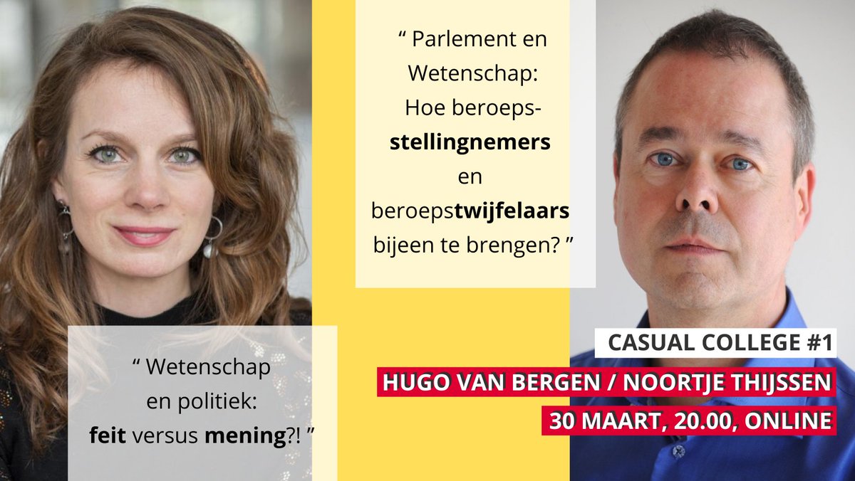 Lezing nr 1 van Casual Colleges - Links met de Wetenschap komt er aan! Meld je aan voor deze interessante avond op 30 maart: 1/4

wetenschappelijkbureaugroenlinks.nl/agenda/casual-…