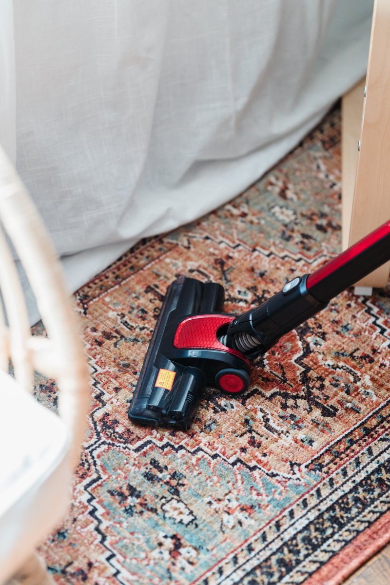 Vacuum carpets, rugs, and upholstery at least once a week. This can prevent dirt, dust, and other allergens from circulating in your home and hurting indoor air quality. #allergenalert #homecomfort