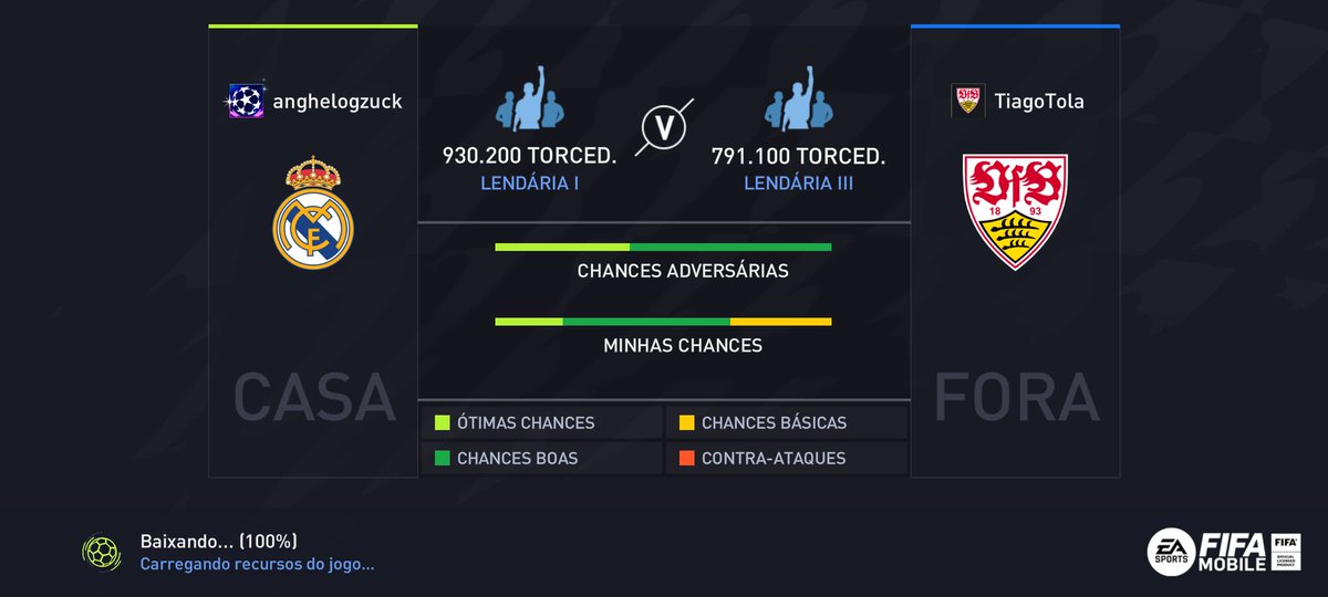 TiagoAAPP's tweet photo. @EAFIFAMOBILE vocês consegue ser ridículo demais, vencer as partidas com adversários com o mesmo nível de time já está complicado e vocês conseguem cagar nisso aí, muito equilibrado 👍🏻 empresa nojenta! https://t.co/3J1lLqC7Cl