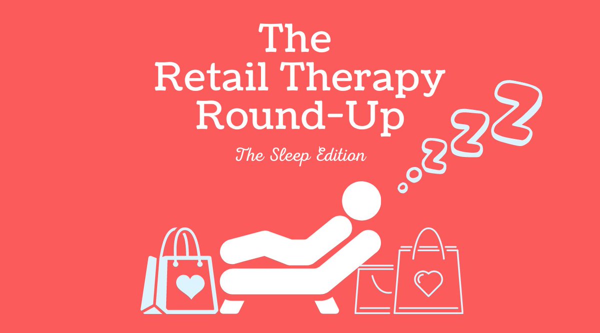 Did you know it's #SleepAwarenessWeek? If you're like me (an #insomniac), then you'll love this special #retailtherapyroundup that shares products that can help you snuggle up and catch some Zs! Click here to read: bit.ly/RTRUSLEEP

#sleephealth2022 #onlineshopping #health