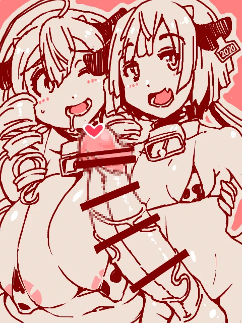 ※ふたちん
今からお楽しみのようですおやすみ 