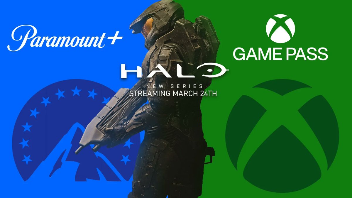 FYI: Xbox Game Pass Ultimate members can get 30 days of Paramount+ for free via Perks starting March 23, right before the Halo series lands on March 24. Perfect timing. #HaloTheSeries