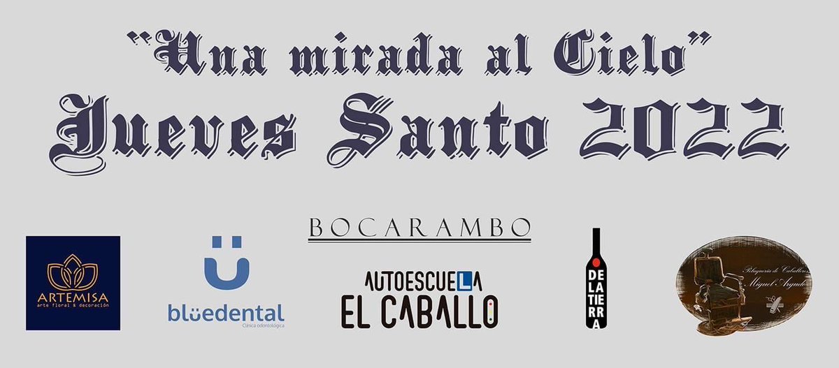 • Domingo 20 - 13:30 horas | Presentación Cartel Jueves Santo 2022 “Una mirada al cielo” en los Claustros de Santo Domingo, organizado por la Hermandad de la <a href="/oracionhuerto/">Oración en el Huerto</a>. 

🎺🥁🎼 #LaSentencia