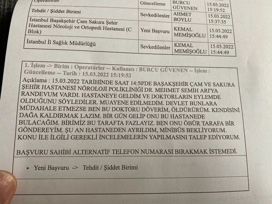 Devletin hiçbir kurumunu arayıp da kurumda çalışan bir kişiyi böyle alenen tehdit edemezsiniz. Suçu geçtim yani buna kalkışırsanız devlet baba kıçınızdan kan alır. Evinize polis ekibi gönderip sizi anında kelepçeler. 

Bir tek doktora bu artistiği yapabilirsiniz..